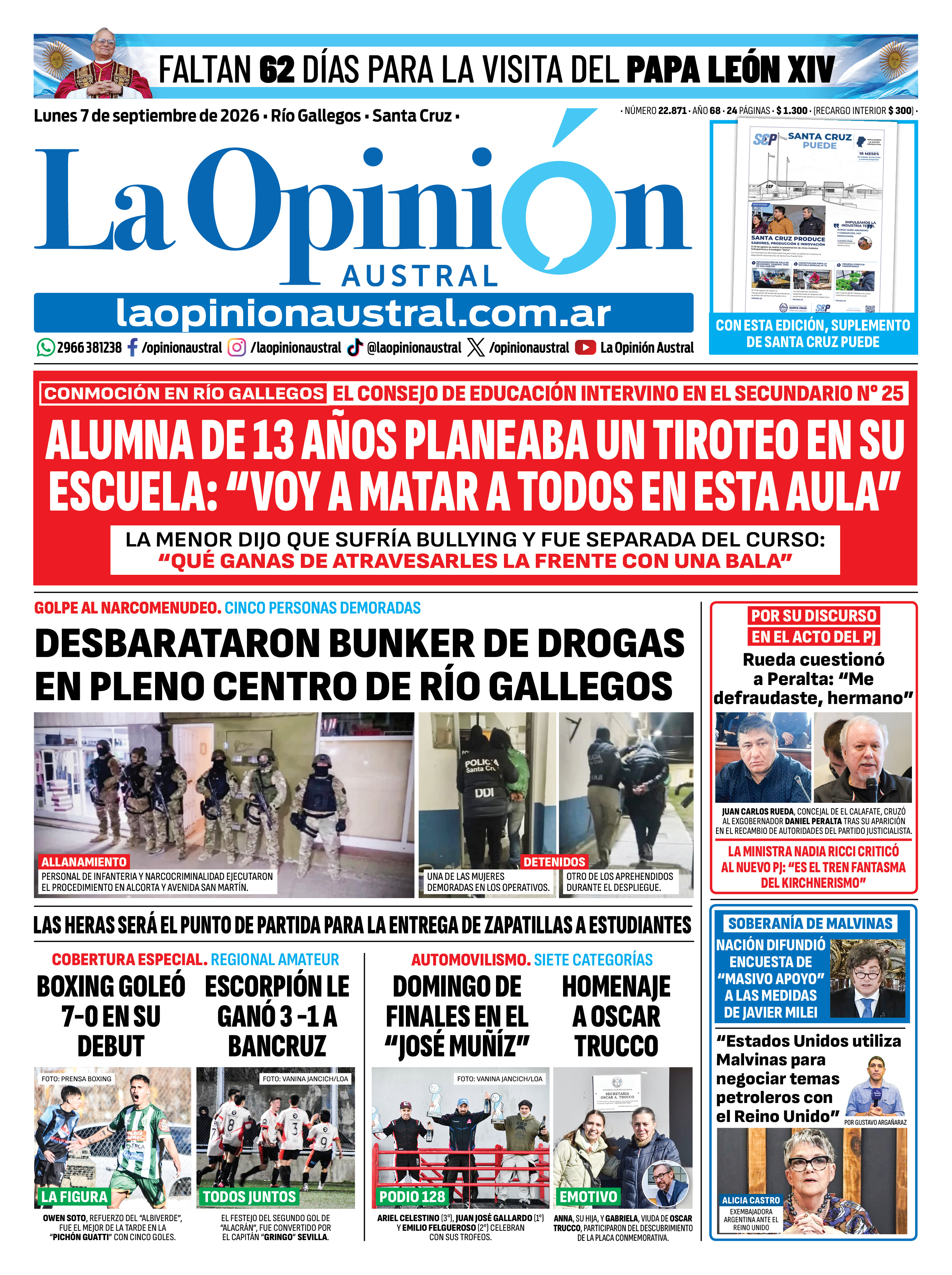 Educación señaló que ante "una amenaza de violencia extrema se hace una intervención inmediata"