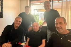 Cómo está Carlos Bilardo: los Campeones del Mundo Ruggeri, Batista, Tapia y Giusti lo visitaron
