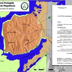 Península de Magallanes: el presidente del Consejo Agrario presentó el expediente completo en la Legislatura