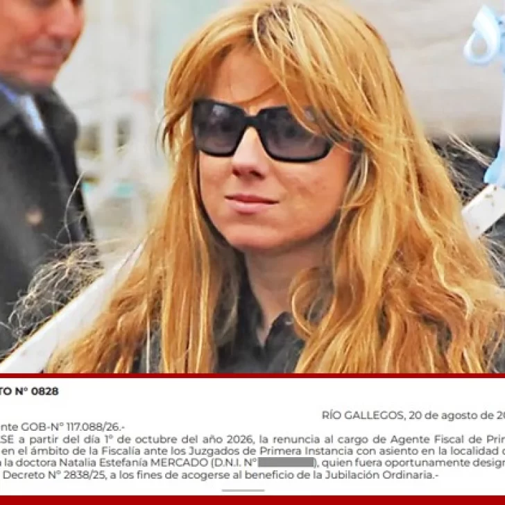 Se le aceptó por decreto la renuncia a Natalia Mercado como fiscal tras 21 años Se le aceptó por decreto la renuncia a Natalia Mercado como fiscal tras 21 años