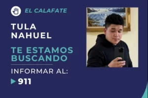 Buscan a un vecino de 26 años desaparecido hace dos días en El Calafate