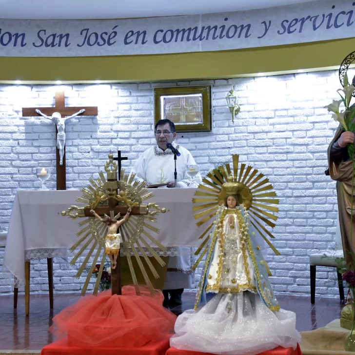 Comenzó en Río Gallegos la novena del Señor y la virgen del Milagro Comenzó en Río Gallegos la novena del Señor y la virgen del Milagro