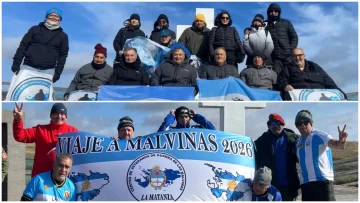 Veteranos de guerra de La Matanza, Córdoba y La Plata visitaron a los caídos en el cementerio de Darwin Veteranos de guerra de La Matanza, Córdoba y La Plata visitaron a los caídos en el cementerio de Darwin