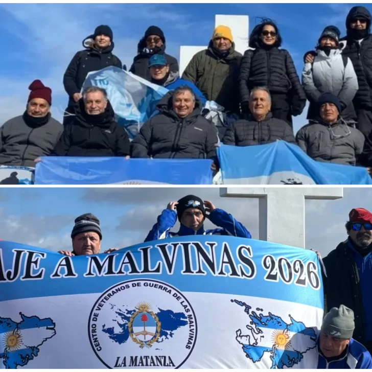 Veteranos de guerra de La Matanza, Córdoba y La Plata visitaron a los caídos en el cementerio de Darwin Veteranos de guerra de La Matanza, Córdoba y La Plata visitaron a los caídos en el cementerio de Darwin