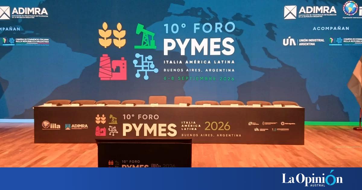 Foro PyMEs Italia–América Latina: más de 500 industriales se reúnen para potenciar la estrategia exportadora