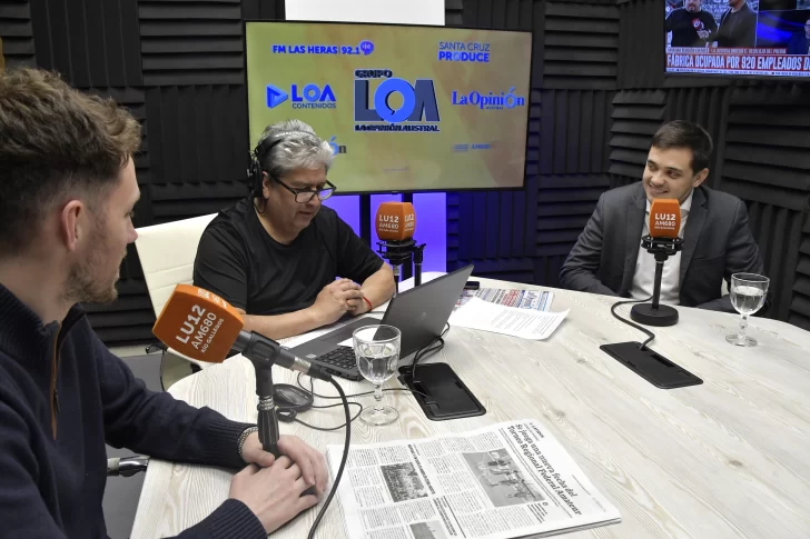 Agustín Paradelo en LU12