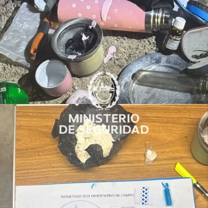 Un perro detectó más de 70 gramos de cocaína en un colectivo que circulaba por la Ruta 12 Un perro detectó más de 70 gramos de cocaína en un colectivo que circulaba por la Ruta 12