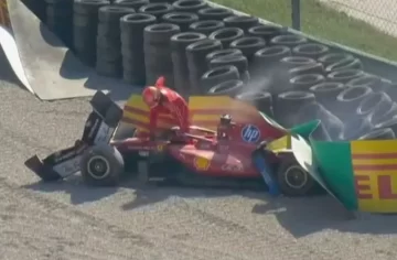 ¡Increíble coincidencia! Leclerc volvió a chocar en la misma curva del GP de Monza exactamente seis años después ¡Increíble coincidencia! Leclerc volvió a chocar en la misma curva del GP de Monza exactamente seis años después
