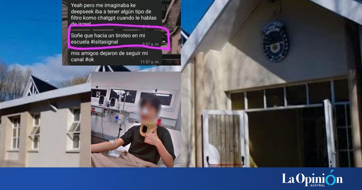 Amenaza de tiroteo en un colegio de Río Gallegos: días antes habían golpeado a un adolescente a la salida y lo dejaron internado · Examedia