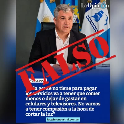 Alerta fake news: Es falso que Matías Cortijo haya dicho que habrá que “comer menos” para pagar la luz