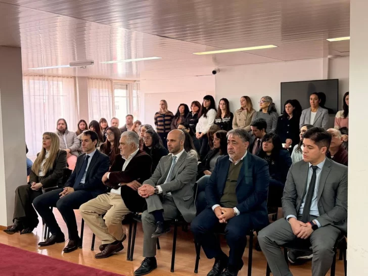 Jura de Micaela Narvarte en el Poder Judicial