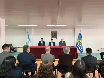 Así fue la primera jura que tomó Eduardo Sosa como Procurador para acelerar causas judiciales de demoradas Así fue la primera jura que tomó Eduardo Sosa como Procurador para acelerar causas judiciales de demoradas