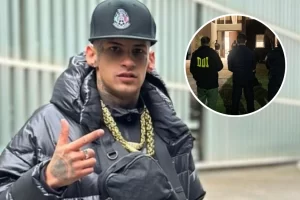 Escándalo con L-Gante: lo denunciaron por amenazas con armas, allanaron sus propiedades y lo echaron de MasterChef
