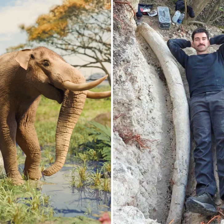 En provincia de Buenos Aires: hallaron el colmillo de mastodonte más grande de Sudamérica En provincia de Buenos Aires: hallaron el colmillo de mastodonte más grande de Sudamérica