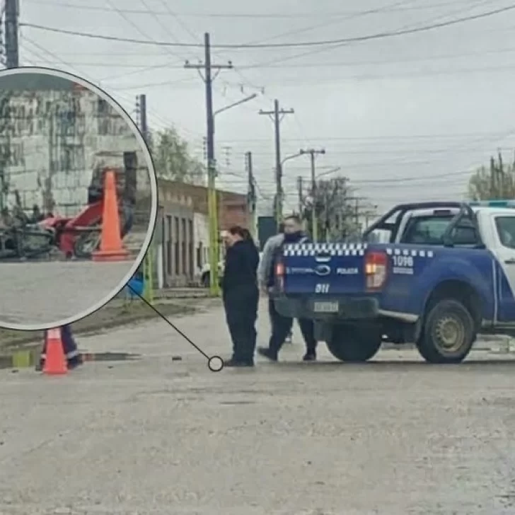 Violenta colisión en una esquina de Las Heras deja a un joven motociclista hospitalizado con lesiones Violenta colisión en una esquina de Las Heras deja a un joven motociclista hospitalizado con lesiones