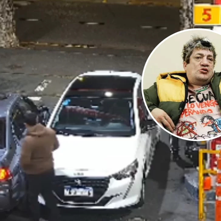 “Pity” Álvarez chocó en una estación de servicio y quedó registrado por las cámaras “Pity” Álvarez chocó en una estación de servicio y quedó registrado por las cámaras