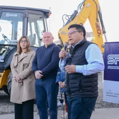 El Gobierno avanza con una obra de tendido eléctrico clave en Las Heras: 1.500 palmas y más de 10 transformadores