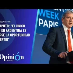 Luis Caputo en Argentina Week París: elecciones, inversiones, RIGI y oportunidades en Argentina