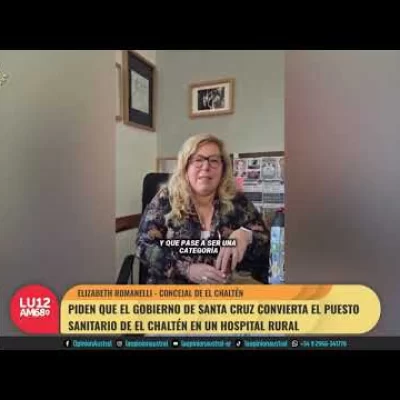 Alerta sanitaria en El Chaltén: reclaman pasar de puesto sanitario a hospital rural Alerta sanitaria en El Chaltén: reclaman pasar de puesto sanitario a hospital rural