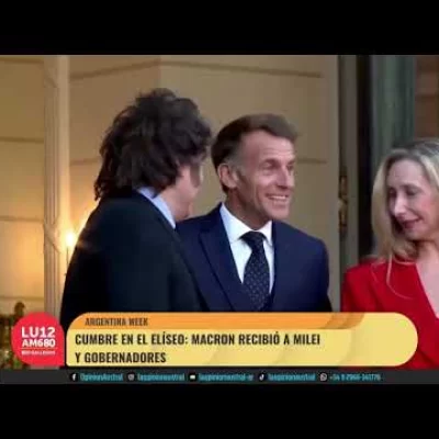 Milei desde París: sus definiciones sobre la economía y el plan para 2028 Milei desde París: sus definiciones sobre la economía y el plan para 2028