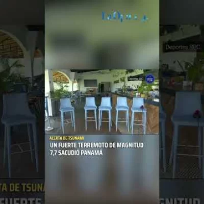 Un terremoto de magnitud 7,7 sacudió Panamá