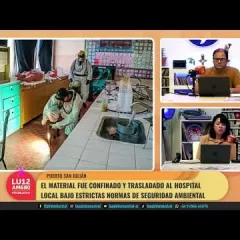 Evacuación y despliegue de bomberos por un derrame de mercurio en San Julián