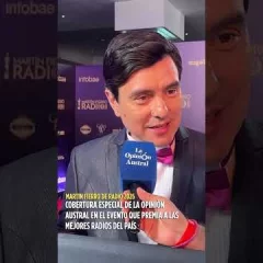 La palabra de Gustavo Méndez sobre las peleas y la competencia en los Martín Fierro