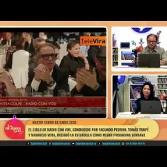 Facundo Pedrini ganó el Martín Fierro por su programa en Radio con Vos