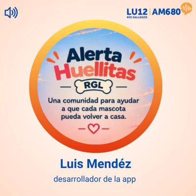 Luis Méndez creó “Alerta Huellitas RGL”, una app para encontrar mascotas perdidas y promover la adopción