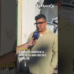 La Opinión Austral habló con Jairo Guzmán en el Congreso de Juventud de LLA