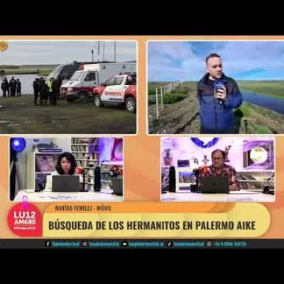 Horas decisivas en Palermo Aike: suman buzos tácticos y delimitan zona de pozones Horas decisivas en Palermo Aike: suman buzos tácticos y delimitan zona de pozones