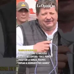 Luxen contó cómo fue el hallazgo de los hermanitos y destacó el acompñamiento a la familia