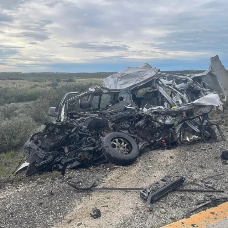 Un muerto y un herido tras un choque en ruta camino a Monte Aymond Un muerto y un herido tras un choque en ruta camino a Monte Aymond