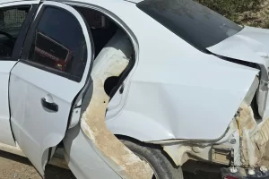 Dos personas en estado de ebriedad se accidentaron en la ruta 12 y fueron trasladadas al hospital
