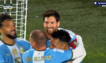 Con un gol a Benín, Messi le dijo adiós a la Selección Argentina Con un gol a Benín, Messi le dijo adiós a la Selección Argentina