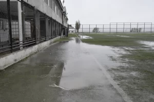 La lluvia obligó a suspender parte de la fecha de la Liga de los Barrios en Río Gallegos
