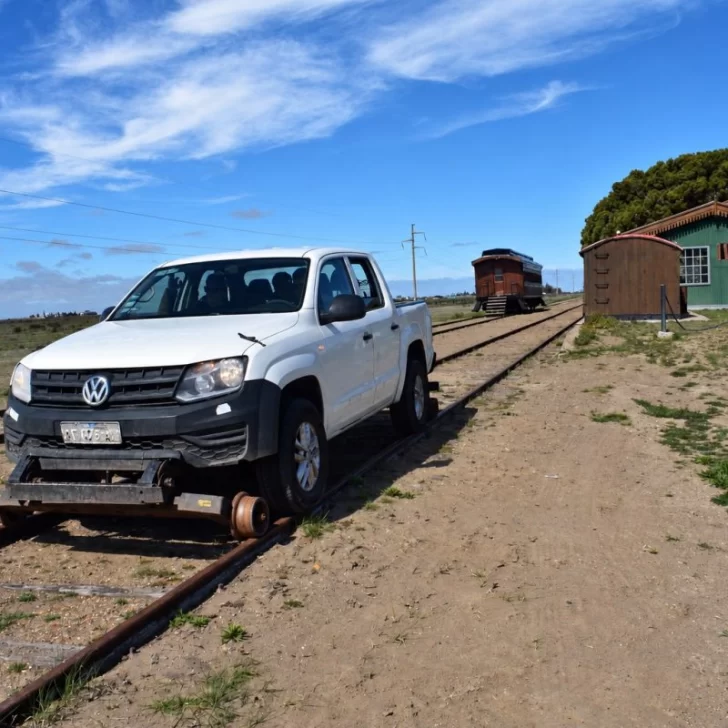 Completaron la primera etapa de reacondicionamiento del ramal ferroviario entre Jaramillo y Fitz Roy Completaron la primera etapa de reacondicionamiento del ramal ferroviario entre Jaramillo y Fitz Roy