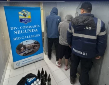 Detuvieron a dos jóvenes tras un robo en un comercio de Río Gallegos: uno agredió a policías Detuvieron a dos jóvenes tras un robo en un comercio de Río Gallegos: uno agredió a policías