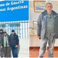 Dos excapitanes de navío regresan por primera vez a las islas Malvinas