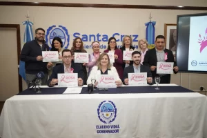 Provincia lanzó “Octubre Rosa Santa Cruz”: prevención y detección temprana del cáncer de mama