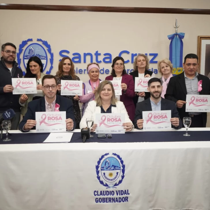Provincia lanzó “Octubre Rosa Santa Cruz”: prevención y detección temprana del cáncer de mama Provincia lanzó “Octubre Rosa Santa Cruz”: prevención y detección temprana del cáncer de mama