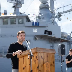 “Nacho” Torres pidió acelerar la Zona Franca y destacó una nueva etapa de desarrollo portuario en Chubut