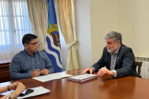 San Julián: Gardonio destacó la inversión, el avance de los trabajos y el compromiso de Vidal con la localidad San Julián: Gardonio destacó la inversión, el avance de los trabajos y el compromiso de Vidal con la localidad
