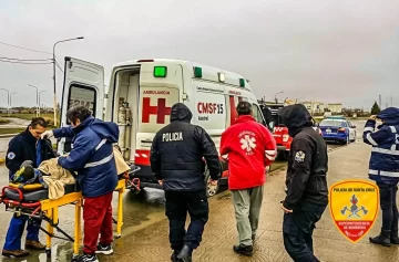 Un hombre de 52 años se descompensó en la costanera de Río Gallegos y fue asistido por personal de Bomberos Un hombre de 52 años se descompensó en la costanera de Río Gallegos y fue asistido por personal de Bomberos
