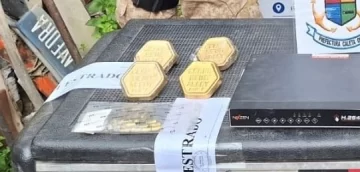 Misterio en Caleta Olivia: buscan establecer la procedencia de los cuatro lingotes de oro hallados en un inodoro en Caleta Olivia Misterio en Caleta Olivia: buscan establecer la procedencia de los cuatro lingotes de oro hallados en un inodoro en Caleta Olivia