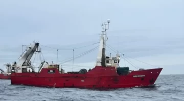 Murió un marinero de 53 años tras un accidente a bordo del buque pesquero Cabo Vírgenes Murió un marinero de 53 años tras un accidente a bordo del buque pesquero Cabo Vírgenes