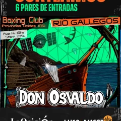 Don Osvaldo se presenta este jueves en Río Gallegos y Grupo La Opinión Austral te regala entradas: ¿cómo participar?