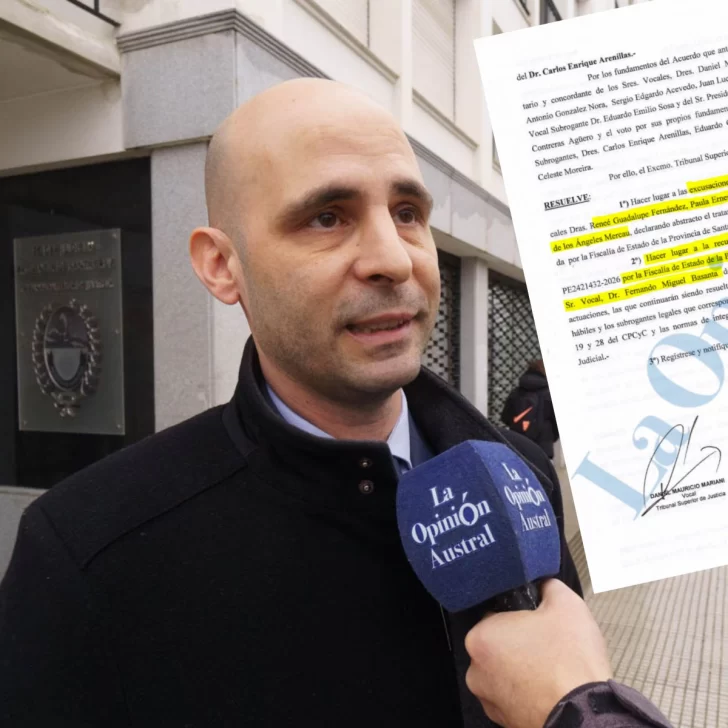 Recusaron a Fernando Basanta de la causa por el decreto que acelera las jubilaciones tras una entrevista a La Opinión Austral Recusaron a Fernando Basanta de la causa por el decreto que acelera las jubilaciones tras una entrevista a La Opinión Austral