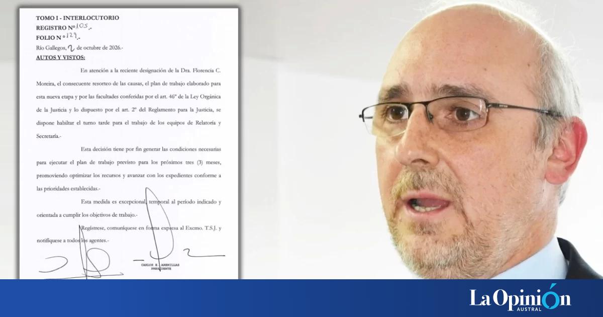 Demoras en la Justicia: la Cámara Civil de Río Gallegos habilitó el turno tarde para avanzar con los expedientes