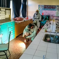 Evacuaron un establecimiento educativo santacruceño por un derrame de mercurio tras la rotura de un termómetro